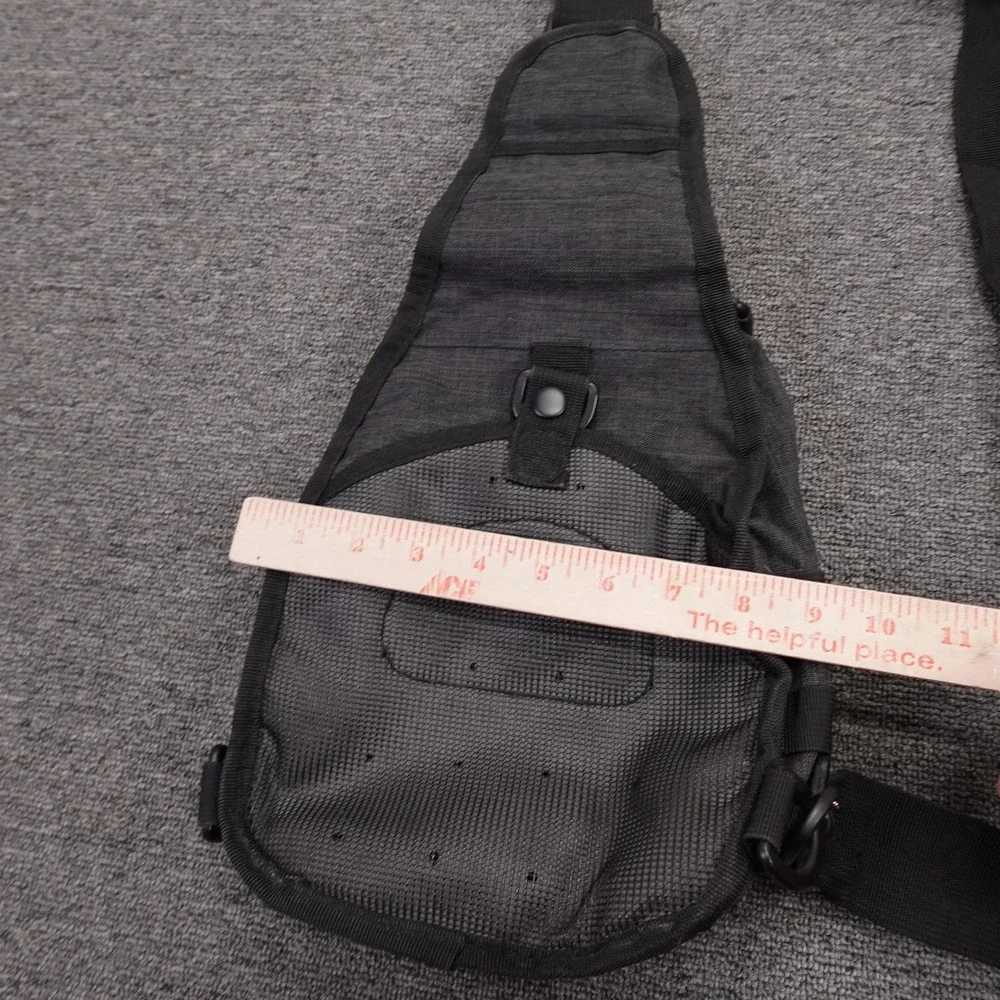 Samurai Tactical Gear Bag Black Synthetic One Size MOLLE Hunting Sling Pack